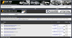 Desktop Screenshot of dfwautoclub.com